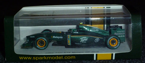 2010 - Lotus T127 - Heikki Kovalainen - GP van Monaco