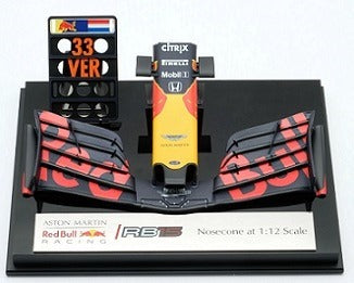 2019 - Aston Martin Red Bull Racing RB15 nosecone - Max Verstappen (Amalgam 1:12) - Yuui's F1 scale models