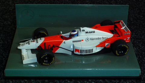 1996 - McLaren Mercedes MP4/11 - Mika Hakkinen - Mercedes box - Yuui's F1 scale models