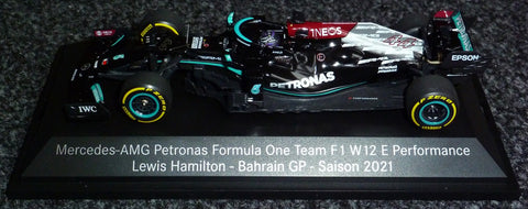 2021 - Mercedes AMG Petronas Formula One Team F1 W12 E Performance - Lewis Hamilton - Bahrain GP - Yuui's F1 scale models