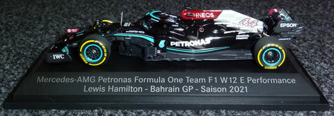 2021 - Mercedes AMG Petronas Formula One Team F1 W12 E Performance - Lewis Hamilton - Bahrain GP - Yuui's F1 scale models