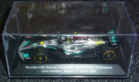 2022 - Mercedes-AMG Petronas Formula One Team F1 W13 E Performance - Lewis Hamilton - Belgian GP - Yuui's F1 scale models