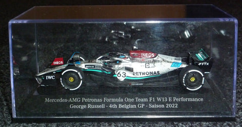 2022 - Mercedes-AMG Petronas Formula One Team F1 W13 E Performance - George Russell - 4th Belgian GP - Yuui's F1 scale models