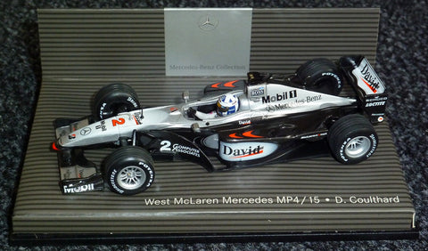 2000 - West McLaren Mercedes MP4/15 - David Coulthard - Mercedes box - Yuui's F1 scale models