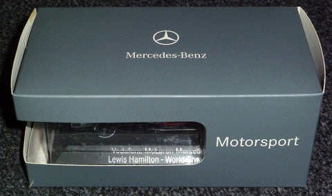 2008 - Vodafone McLaren Mercedes MP4-23 - Lewis Hamilton - Mercedes box - Yuui's F1 scale models