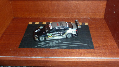 2007 or 2008 - Audi A4 - DTM - Team Rosberg - Markus Winkelhock - Playboy livery (signed) - Yuui's F1 scale models