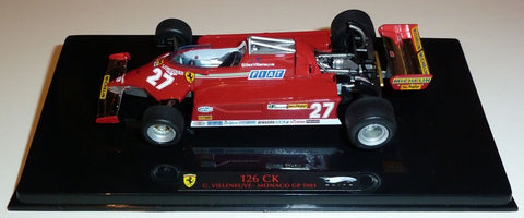 1981 - Ferrari 126CK - Gilles Villeneuve - Monaco GP - Yuui's F1 scale models