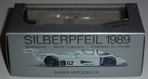 1989 - Sauber Mercedes C9 - Schlesser/Jabouille/Cudini - Yuui's F1 scale models