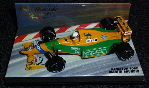 1992 - Benetton Ford B192 - Martin Brundle - Yuui's F1 scale models