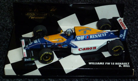 1993 - Williams Renault FW15 - Damon Hill - Yuui's F1 scale models