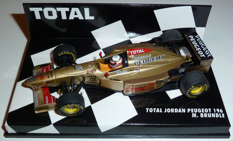 1996 - Jordan Peugeot 196 - Martin Brundle - Total promo - Yuui's F1 scale models