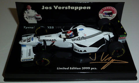 1997 – Tyrrell Ford 025 – Jos Verstappen – Fanclub edition - Yuui's F1 scale models