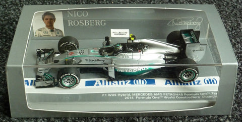 2014 - Mercedes AMG Petronas F1 W05 Hybrid - Nico Rosberg - Allianz Promo - Yuui's F1 scale models