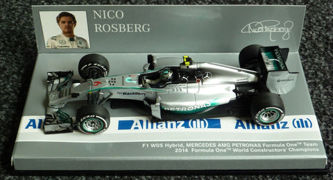 2014 - Mercedes AMG Petronas F1 W05 Hybrid - Nico Rosberg - Allianz Promo - Yuui's F1 scale models