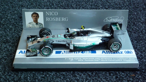 2014 - Mercedes AMG Petronas F1 W05 Hybrid - Nico Rosberg - Allianz Promo - Yuui's F1 scale models