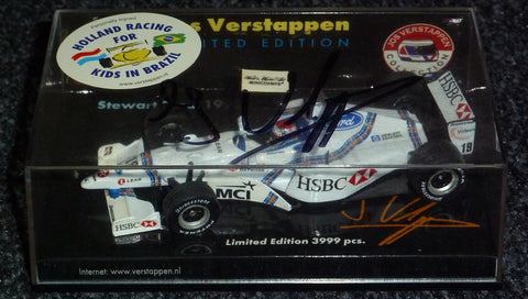 1998 - Stewart Ford SF-2 - Jos Verstappen - Fanclub edition - met handtekening - Yuui's F1 scale models