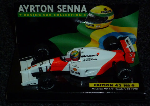 1992 - McLaren Honda MP4/7 - Ayrton Senna (ASC#6) - Yuui's F1 scale models