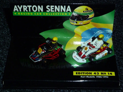 1980 - Kart + 1993 - Kart - Ayrton Senna (ASC#14) - Yuui's F1 scale models