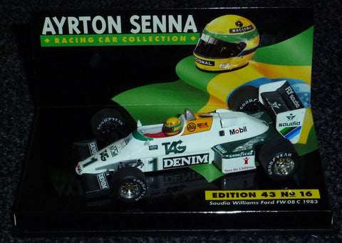 1983 - Williams Ford FW08C - Ayrton Senna (ASC#16) - Yuui's F1 scale models