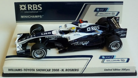 2008 - Williams Toyota - Nico Rosberg - Showcar - RBS promo - Yuui's F1 scale models