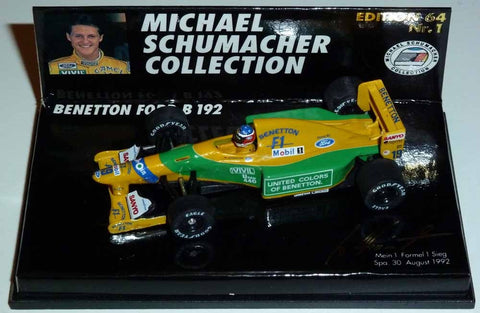 1992 - Benetton Ford B192 - Michael Schumacher - 1st win Spa (MSC#1) - Yuui's F1 scale models