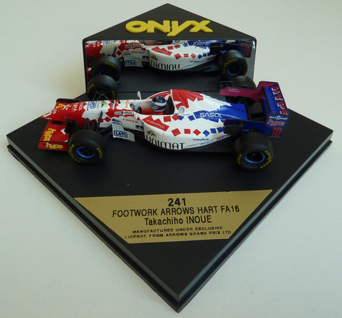 1995 - Footwork Arrows Hart FA16 - Taki Inoue - Yuui's F1 scale models