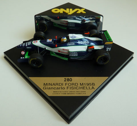 1996 - Minardi Ford M195B - Giancarlo Fisichella - Yuui's F1 scale models