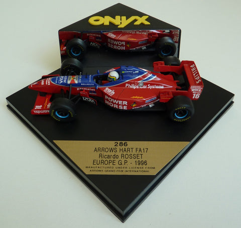 1996 - Arrows Hart FA17 - Ricardo Rosset - Europe GP - Yuui's F1 scale models