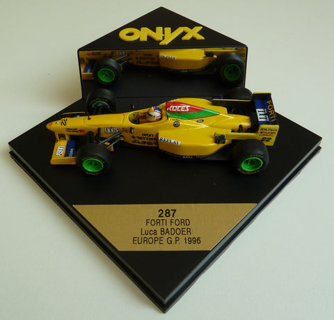 1996 - Forti Ford FG01B - Luca Badoer - Europe GP - Yuui's F1 scale models