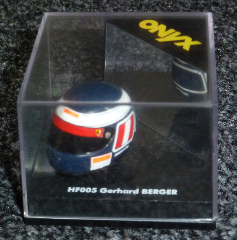 Helmet - Gerhard Berger - Yuui's F1 scale models