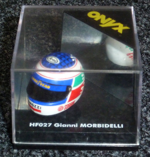 Helmet - Gianni Morbidelli - Yuui's F1 scale models