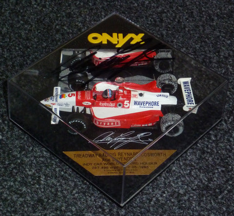 1996 - Treadway Racing Reynard Cosworth - Arie Luyendijk - Indycar world record - gesigneerd - Yuui's F1 scale models