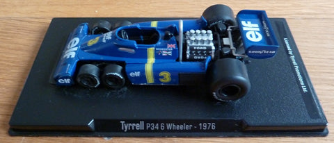 1976 - Tyrrell Ford P34 - Jody Scheckter - 6-wheeler - Yuui's F1 scale models