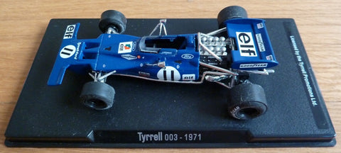 1971 - Tyrrell Ford 003 - Jackie Stewart - World champion - Yuui's F1 scale models