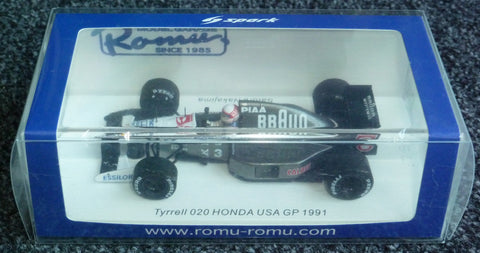 1991 - Tyrrell Honda 020 - Satoru Nakajima - US GP - Yuui's F1 scale models