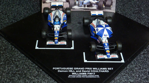 1995 - Williams Renault FW17 - Damon Hill & David Coulthard - Portuguese GP - Yuui's F1 scale models