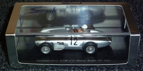 1955 - Mercedes-Benz W196 - Stirling Moss - Winner British GP - Yuui's F1 scale models