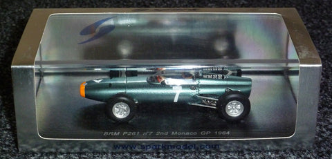 1964 - BRM P261 - Richie Ginther - 2nd Monaco GP - Yuui's F1 scale models