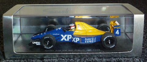 1989 - Tyrrell Ford 018 - Jean Alesi - 4th French GP - Yuui's F1 scale models