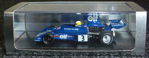 1974 - Tyrrell 007 - Jody Scheckter - Winner Sweden GP - Yuui's F1 scale models