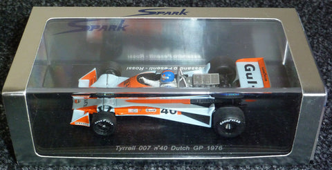 1976 - Tyrrell 007 - Alessandro Pesenti-Rossi - Dutch GP - Yuui's F1 scale models