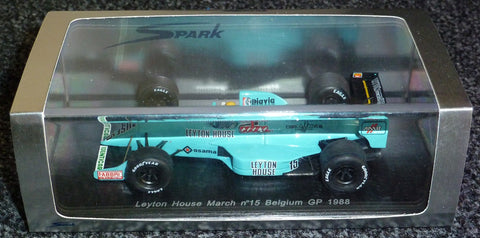 1988 - Leyton House March - Mauricio Gugelmin - Belgium GP - Yuui's F1 scale models