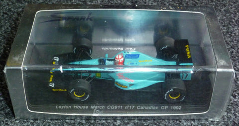 1992 - Leyton House March CG911 - Paul Belmondo - Canadian GP - Yuui's F1 scale models