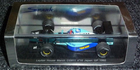 1992 - Leyton House March CG911 - Jan Lammers - Japan GP - Yuui's F1 scale models