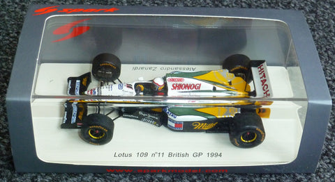 1994 - Lotus 109 - Alessandro Zanardi - British GP - Yuui's F1 scale models