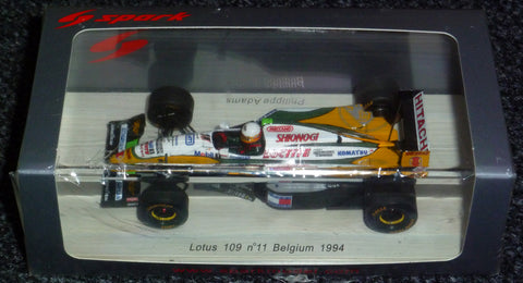 1994 - Lotus 109 - Philippe Adams - Belgium - Yuui's F1 scale models