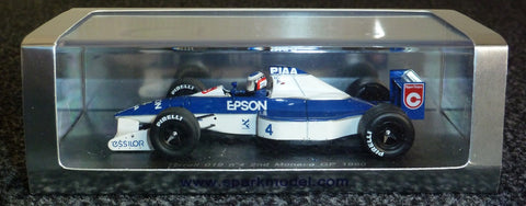 1990 - Tyrrell Ford 019 - Jean Alesi - 2nd Monaco GP - Yuui's F1 scale models