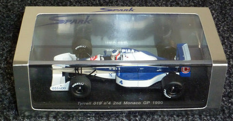 1990 - Tyrrell Ford 019 - Jean Alesi - 2nd Monaco GP - Yuui's F1 scale models