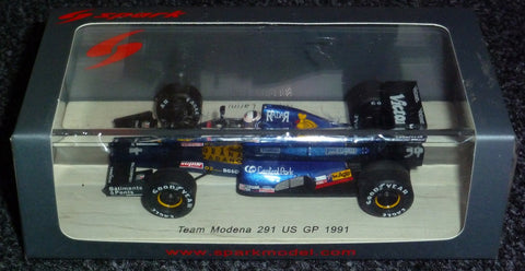 1991 - Team Modena 291 - Nicola Larini - US GP - Yuui's F1 scale models