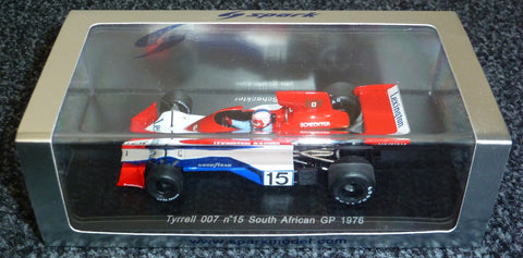 1976 - Tyrrell 007 - Ian Scheckter - South African GP - Yuui's F1 scale models